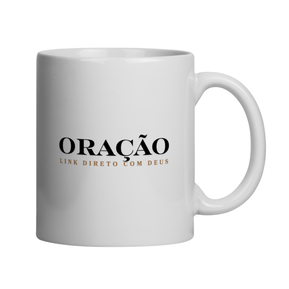 Caneca Oração: Link Direto com Deus