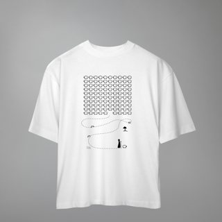 Nome do produto CAMISETA OVERSIZED BOM PASTOR