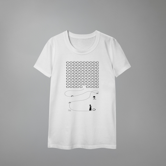 CAMISETA BABY LONG CLASSIC BOM PASTOR