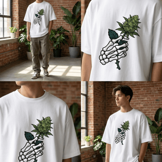 Nome do produto Oversize “Vida que Resiste” – Rua Verde