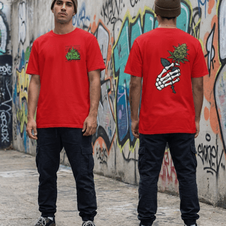 Nome do produto T-Shirt Quality Rua Verde — Estampa que floresce resistência