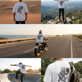 Nome do produto Oversize “Dança da Liberdade” – Rua Verde