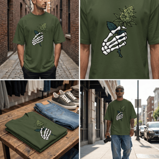 Nome do produto Oversize “Vida que Resiste” – Rua Verde