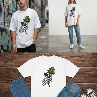 Nome do produto Oversize “Vida que Resiste” – Rua Verde