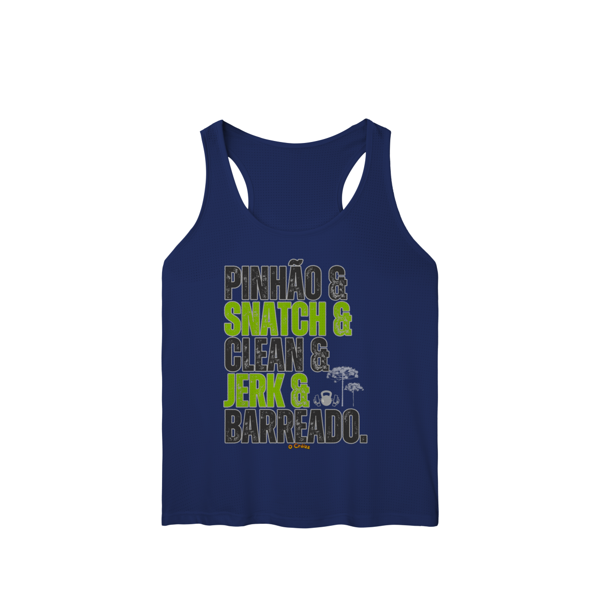 Nome do produto: Regata Fem Sport Dry UV - Pinhão