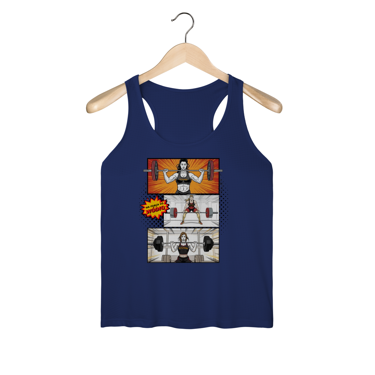 Nome do produto: Regata Fem Sport Dry UV - Força do WODio Ela