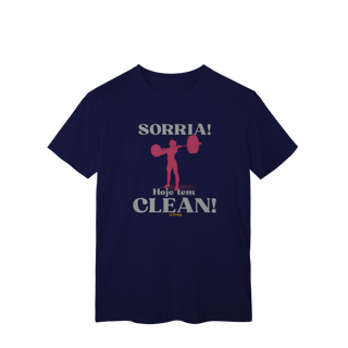 Nome do produto T-Shirt Classic - Sorria hoje tem Clean ela