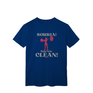 Nome do produto T-Shirt Classic - Sorria hoje tem Clean ela