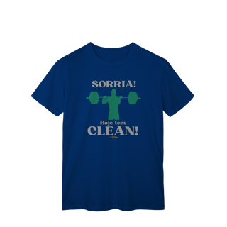 Nome do produto T-Shirt Classic - Sorria hoje tem Clean ele
