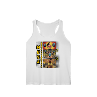 Nome do produto Regata Fem Sport Dry UV - Musa Crossfiteira HQ