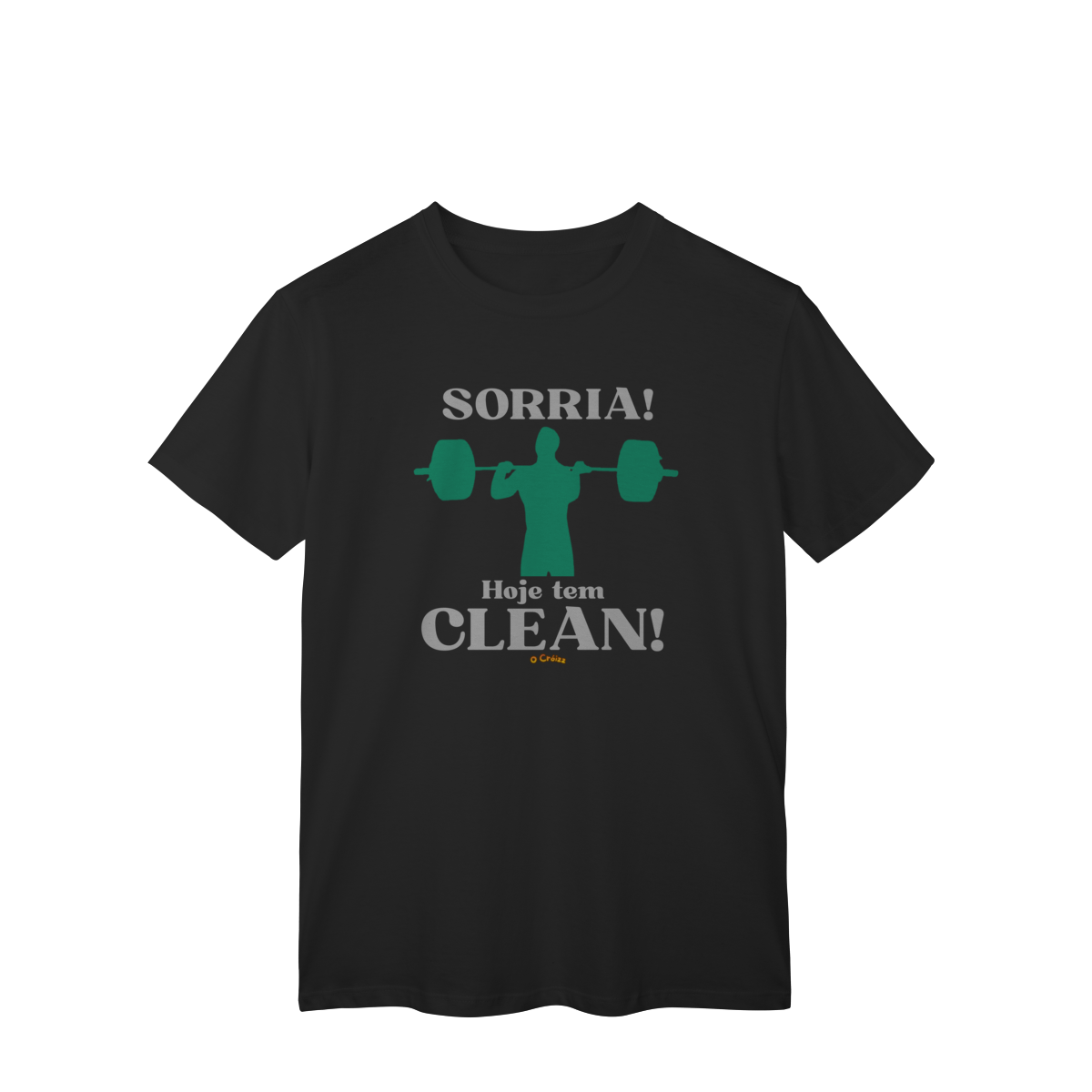 Nome do produto: T-Shirt Classic - Sorria hoje tem Clean ele
