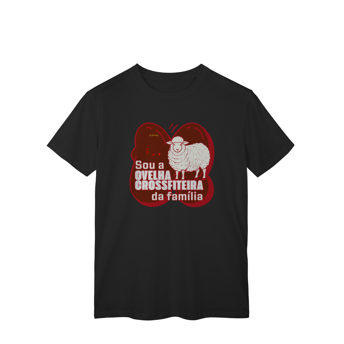 Nome do produto: T-Shirt Classic - Ovelha crossfiteira