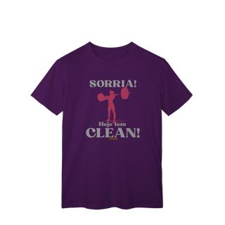Nome do produto T-Shirt Classic - Sorria hoje tem Clean ela