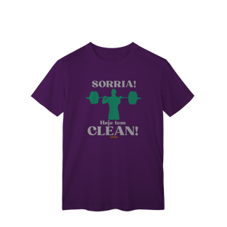 Nome do produto T-Shirt Classic - Sorria hoje tem Clean ele