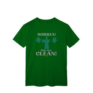 Nome do produto T-Shirt Classic - Sorria hoje tem Clean ele