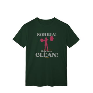Nome do produto T-Shirt Classic - Sorria hoje tem Clean ela