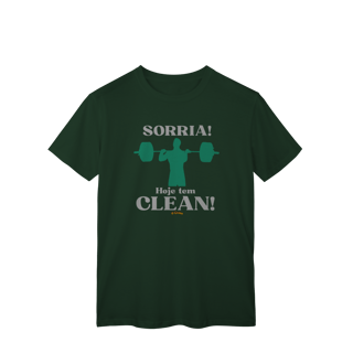 Nome do produto T-Shirt Classic - Sorria hoje tem Clean ele
