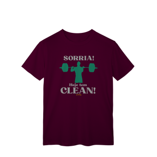 Nome do produto T-Shirt Classic - Sorria hoje tem Clean ele