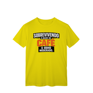 Nome do produto T-Shirt Classic - Café e ódio