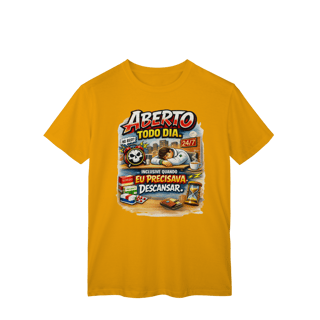 Nome do produto T-Shirt Quality Aberto 24h