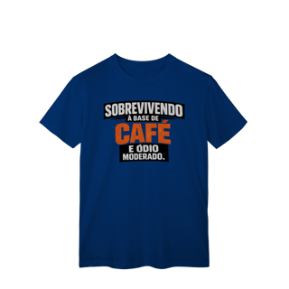 Nome do produto T-Shirt Classic - Café e ódio