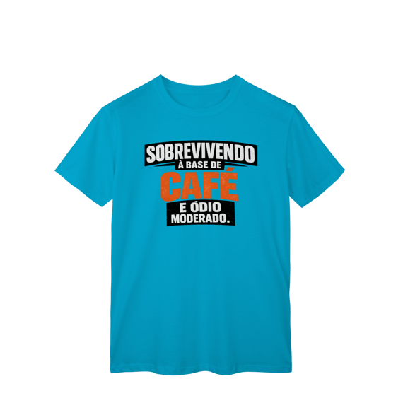 T-Shirt Classic - Café e ódio
