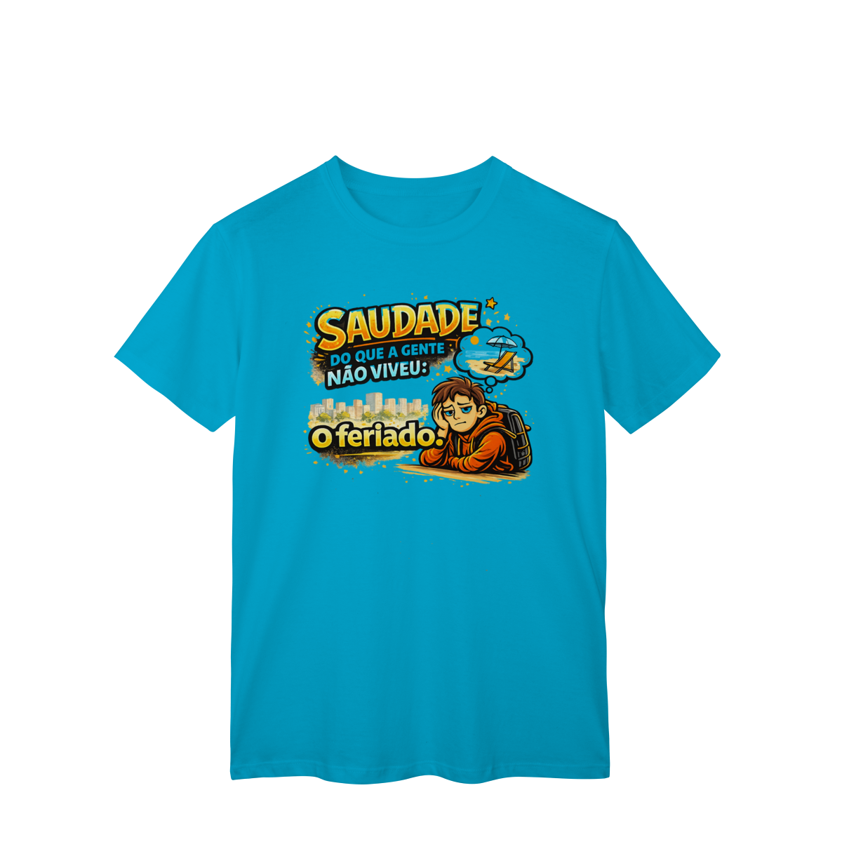 Nome do produto: T-Shirt Quality - saudade