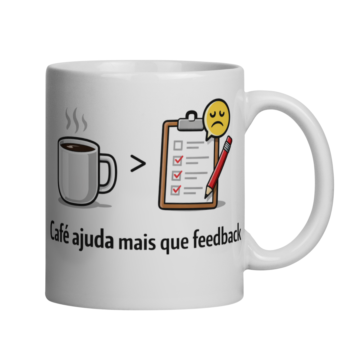 Nome do produto: Caneca - Café ajuda