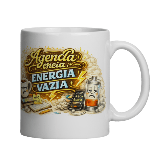 Caneca - Agenda cheia
