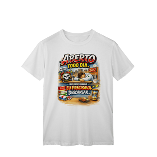 T-Shirt Quality Aberto 24h