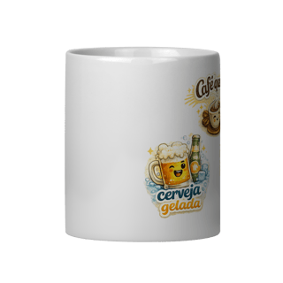 Nome do produto Caneca - Café e cerveja Fem