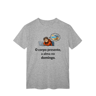 Nome do produto T-Shirt Classic - alma no domingo