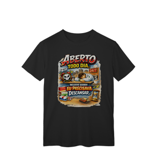 Nome do produto T-Shirt Quality Aberto 24h