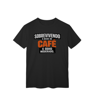 Nome do produto T-Shirt Classic - Café e ódio