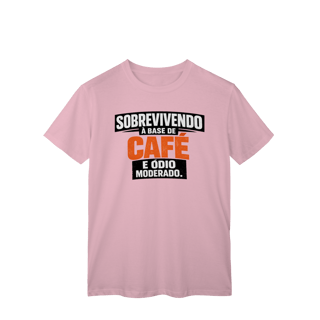 Nome do produto T-Shirt Classic - Café e ódio