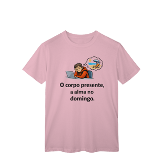 Nome do produto T-Shirt Classic - alma no domingo