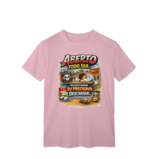 Nome do produto T-Shirt Quality Aberto 24h