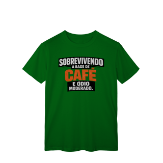 Nome do produto T-Shirt Classic - Café e ódio