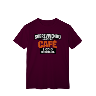 Nome do produto T-Shirt Classic - Café e ódio