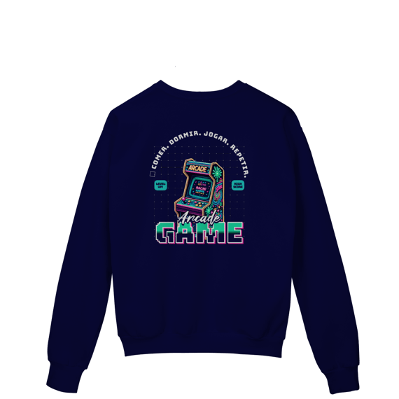 Moletom- COMER. DORMIR. JOGAR. REPETIR.