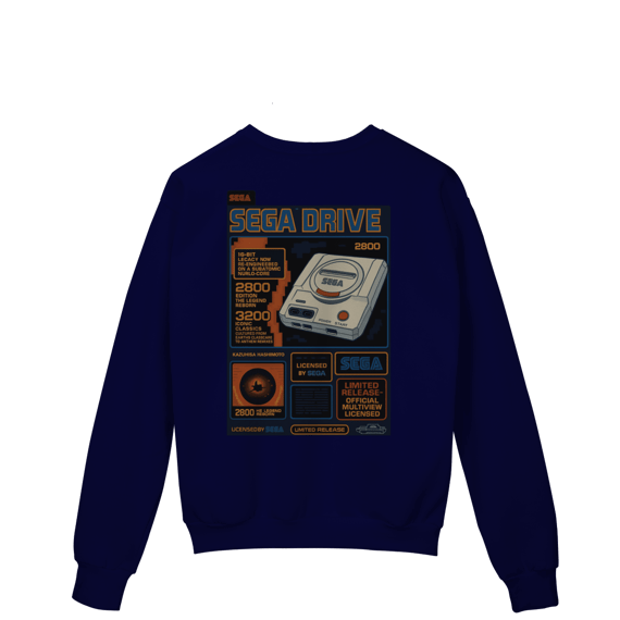Moletom- Sega Drive Retro