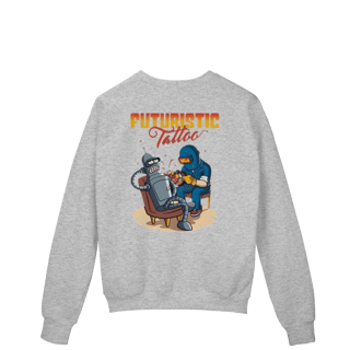 Nome do produto Moletom- Tattoo Futuristic
