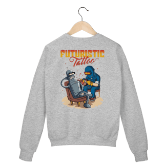 Nome do produto Moletom- Tattoo Futuristic