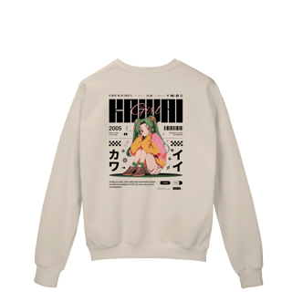 Moletom-  kawaii girl anime