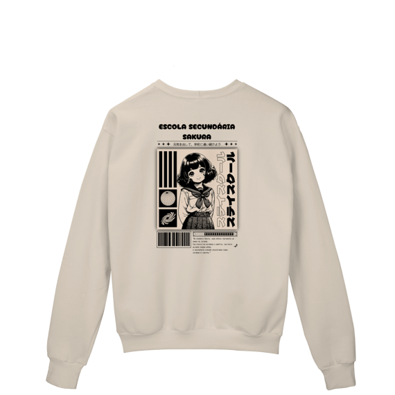 Moletom-  ESCOLA SECUNDÁRIA SAKURA