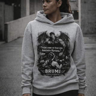 Nome do produto Blusa de Moletom Unissex BRUMI — Guerreira Illyriana