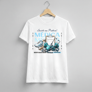 Nome do produto Camiseta Baby Long Feminina BRUMI – Médica: Saúde na Prática (BK005)