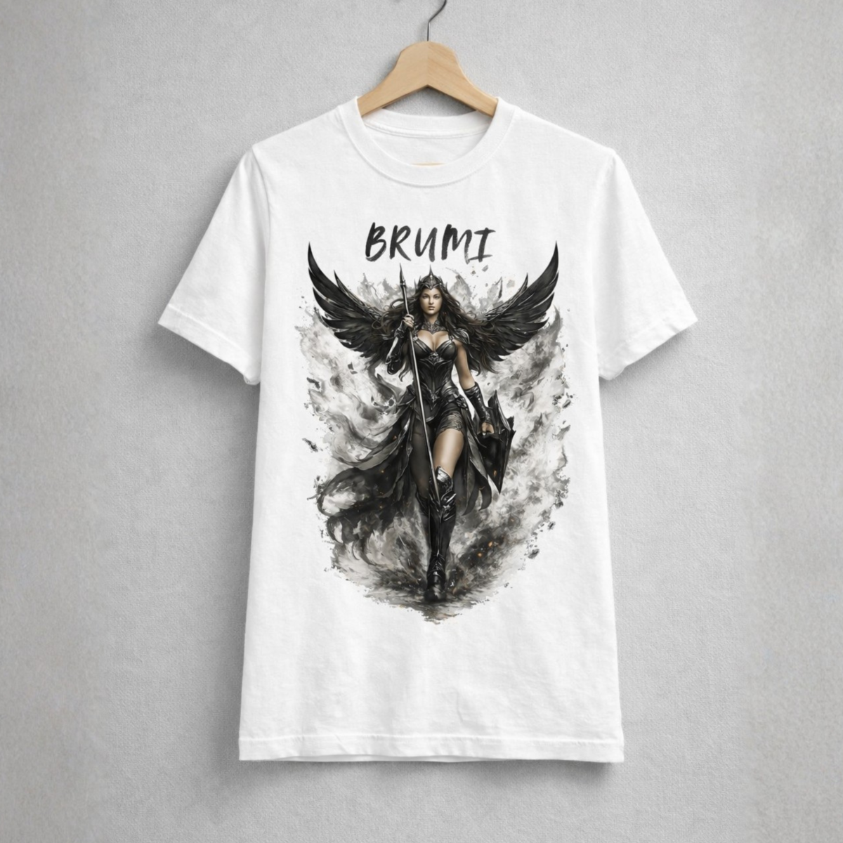 Nome do produto: Camiseta Baby Long Feminina BRUMI - Guerreira (BK010)