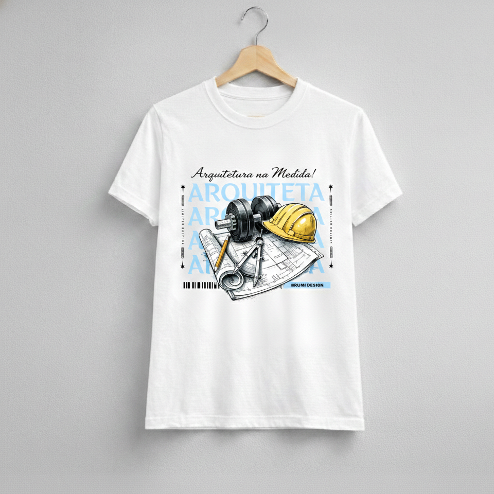 Nome do produto: Camiseta Baby Long Feminina BRUMI – Arquiteta: Arquitetura na Medida (BK015)