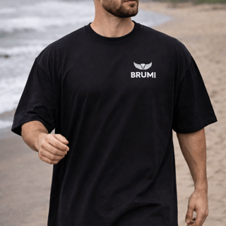 Nome do produto Camiseta Oversized BRUMI — Plantão Também Conta Como Cardio